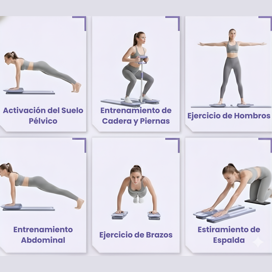 Aria™ Mini-Reformer de Pilates Portátil
