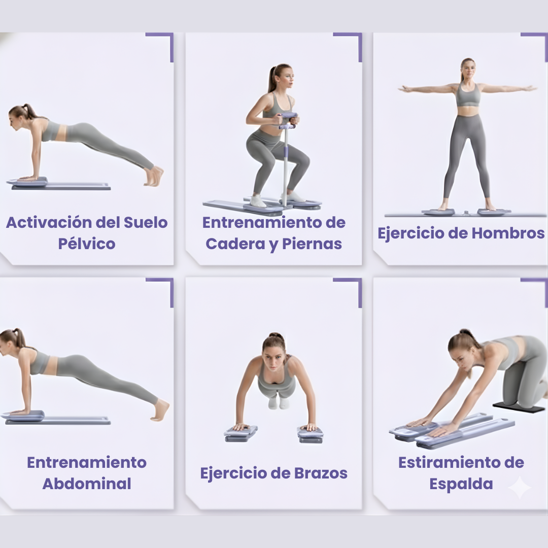 Aria™ Mini-Reformer de Pilates Portátil