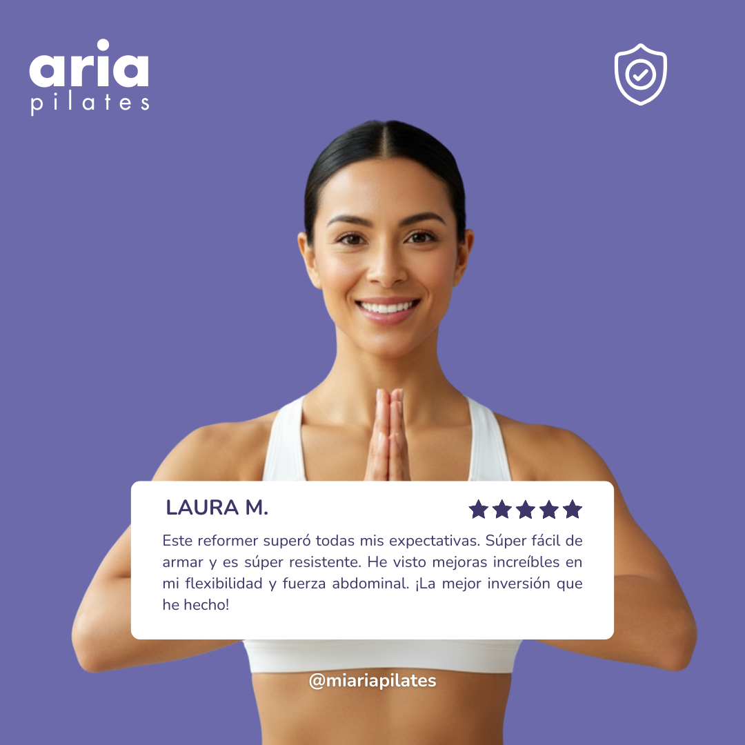 Aria™ Reformer de Pilates Portátil